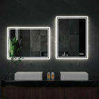 LuvoGlow | LED Bathroom Mirror | Frameless Dimmable with Anti-Fog