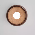 Albanora Ceiling Lamp | Minimalist Modern Wooden LED Fixture