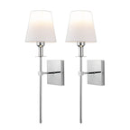 Wandlamp Oplaadbaar Draadloos (2-pack) – Moderne LED Sfeerlamp met Touch