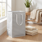 Wasmand 75L Opvouwbaar Waterdicht – Grote Stoffen Waszak met Handvatten