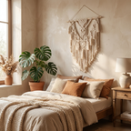 Macramé Wandkleed – Handgemaakte Boho Wanddecoratie voor Woonkamer & Slaapkamer