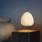 Tafellamp Rijstpapier – Japandi Zen Sfeerlamp voor Slaapkamer & Woonkamer