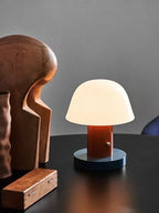 Mushroom Tafellamp Oplaadbaar – Draadloze Dimbare LED Paddenstoellamp met Touch