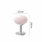 Tafellamp Glas Italiaans Design – Moderne Retro Sfeerlamp voor Woonkamer